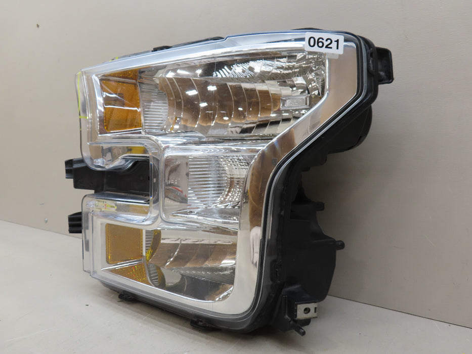 2015-2017 FORD F150 F-150 FRONT LEFT DRIVER HEADLIGH HALOGEN OEM FL34-13006-A