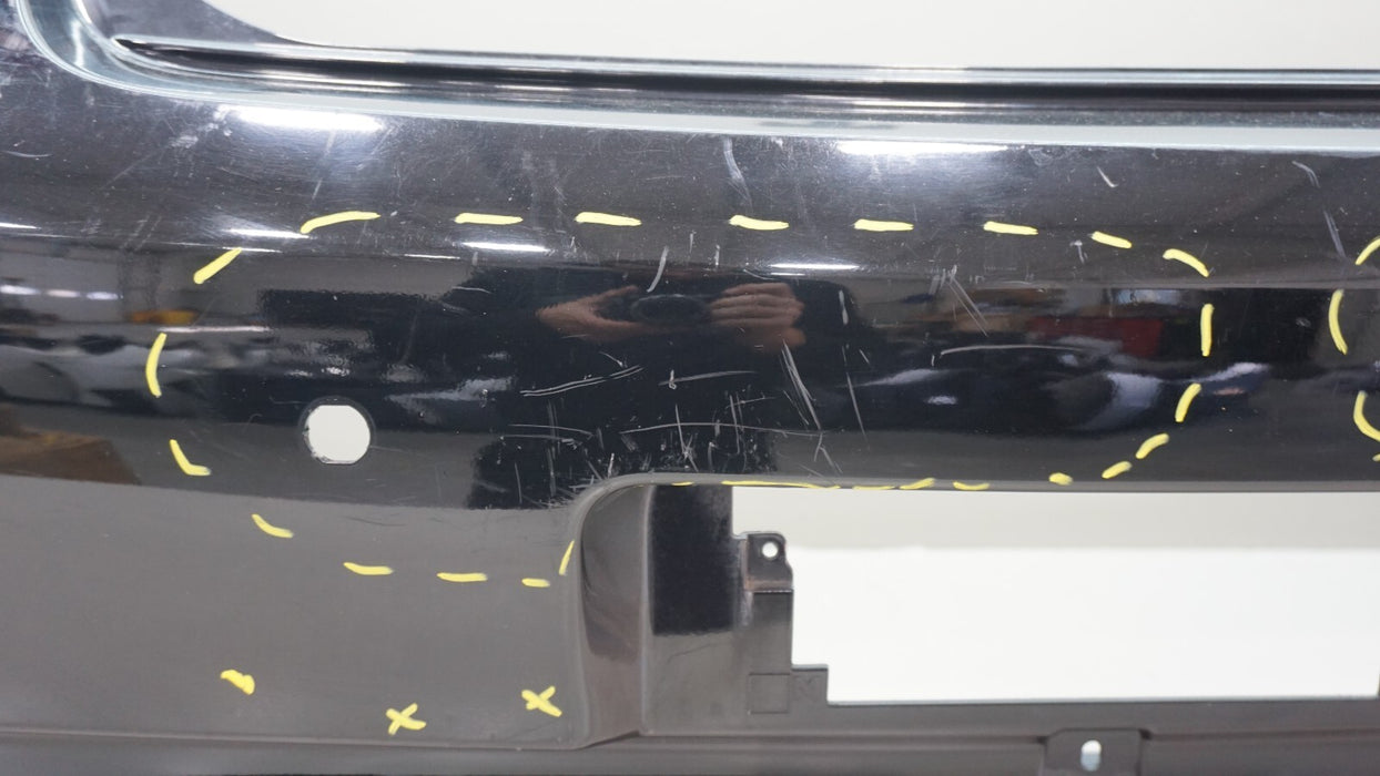 2010-2013 INFINITI G37 REAR BUMPER COVER PANEL W/ SENSOR HOLES OEM 850221NF0H