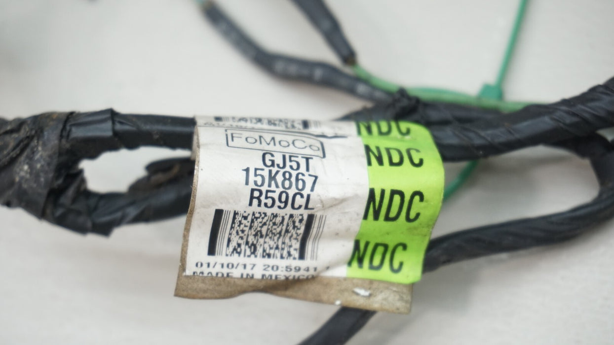 2017-2019 FORD ESCAPE FRONT BUMPER WIRING HARNESS LOOM GJ5T 15K867 OEM