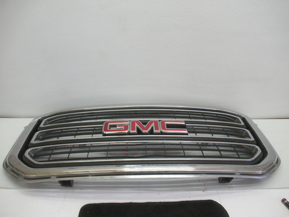 2015-2020 GMC YUKON FRONT GRILL GRILLE CHROME MOLDING PANEL 15 16 17 18 19 OEM