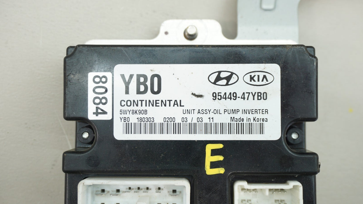 2018-2021 KIA STINGER 3.3L OIL PUMP INVERTER CONTROL MODULE UNIT OEM 95449-47YB0