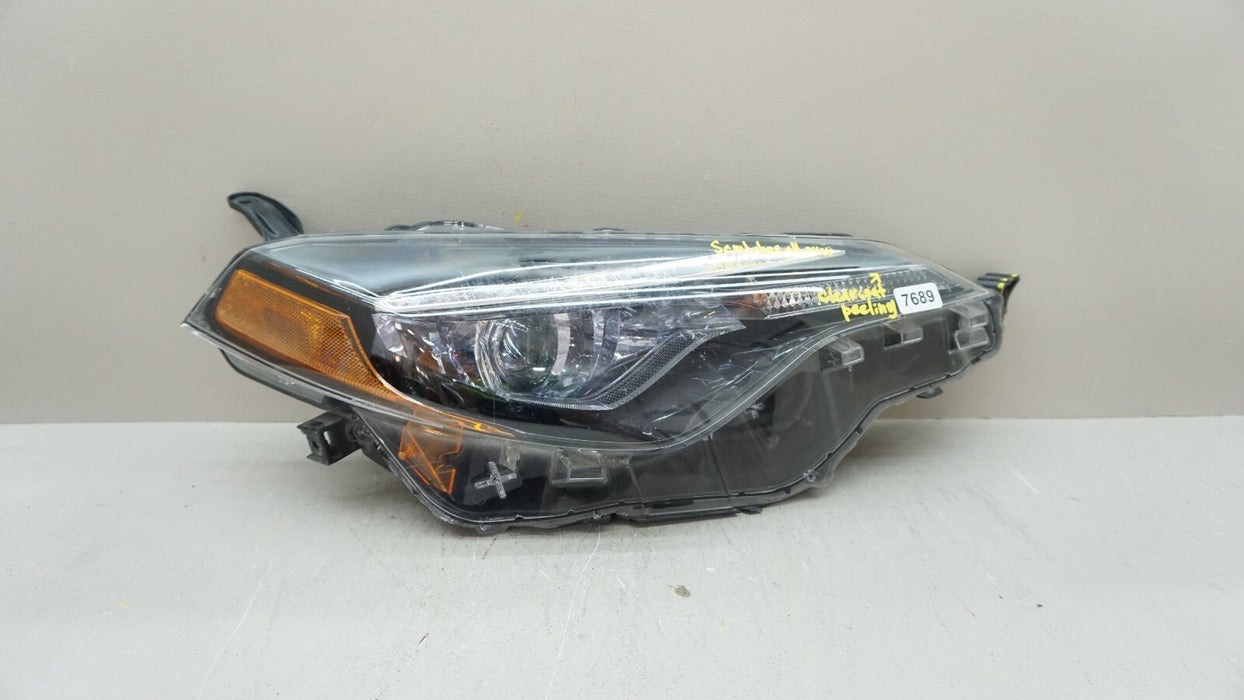 2014-2016 TOYOTA COROLLA FRONTRH RIGHT PASSENGER SIDE LED HEADLIGHT OEM