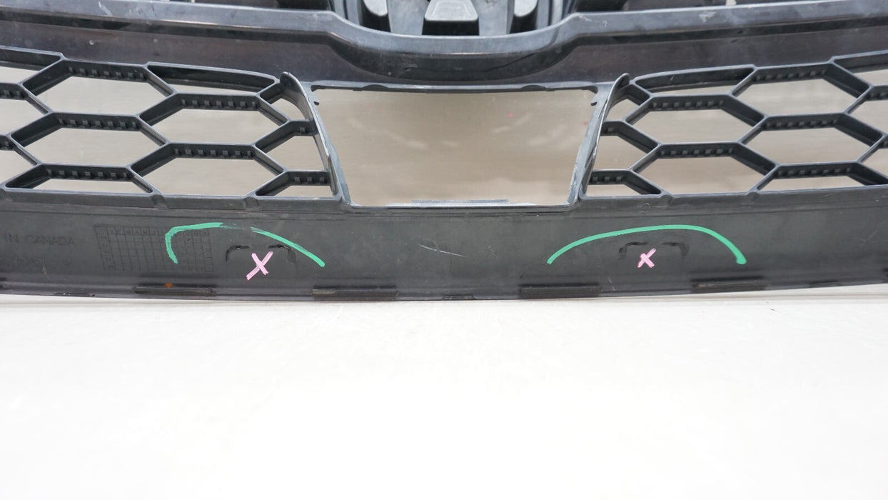 2017-2019 HONDA CR-V FRONT UPPER RADIATOR GRILLE OEM 71121-TLA-A100