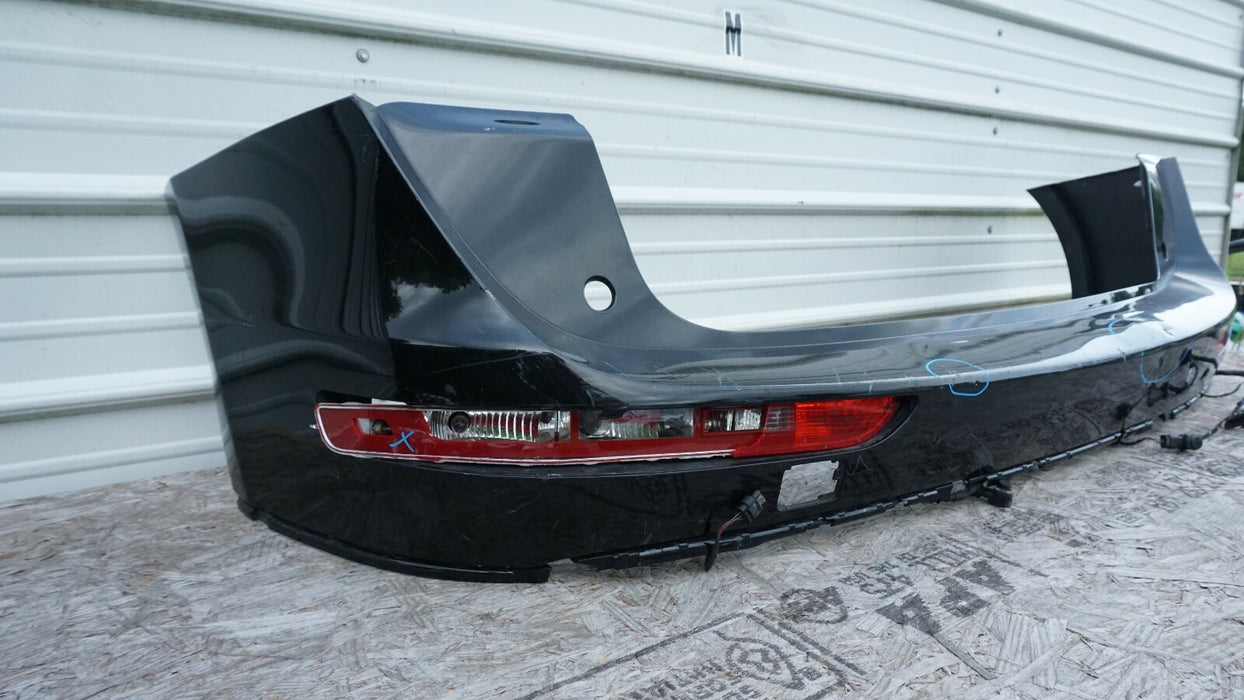 2009-2012 AUDI Q5 REAR UPPER BUMPER COVER W/ TURN LIGHT & PDC SENSOR WIRE OEM