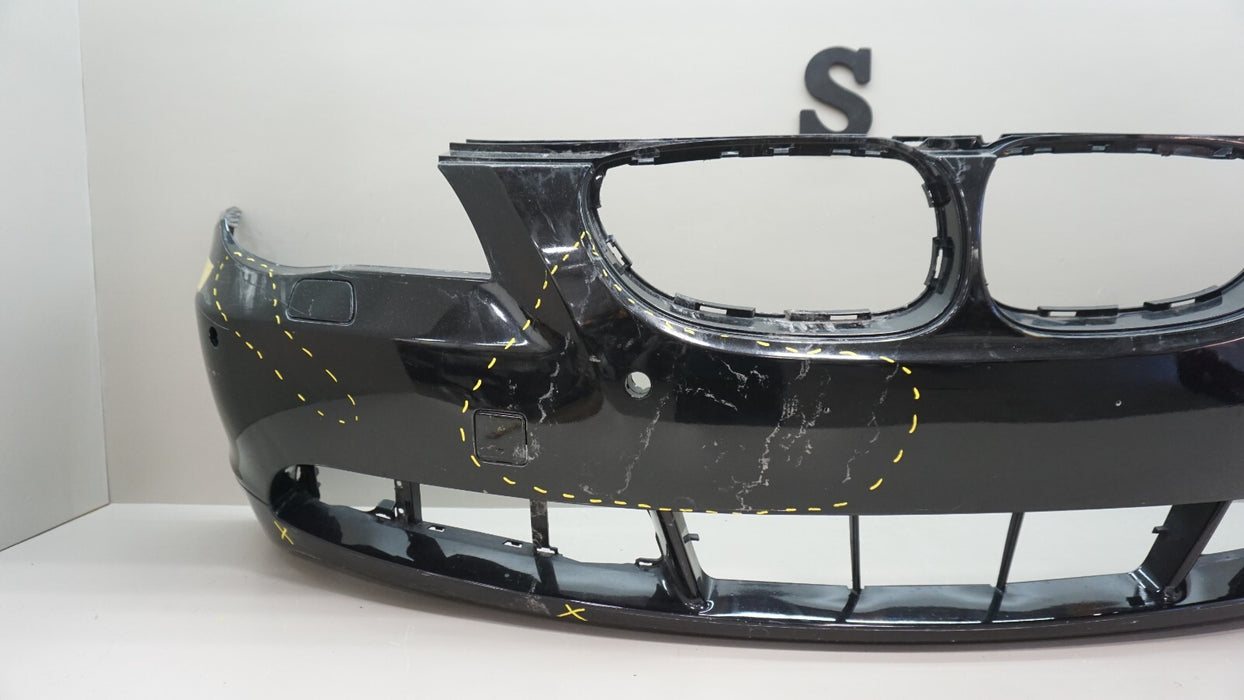 2004-2007 BMW 5 SERIES E60 FRONT BUMPER COVER 5111-7033694 OEM 04 05 06 07