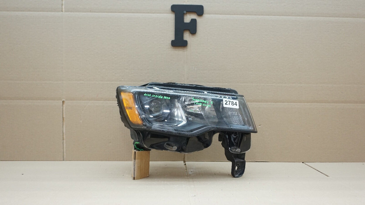 2017-2021 JEEP GRAND CHEROKEE FRONT RH RIGHT PASSENGER SIDE HEADLIGHT OEM