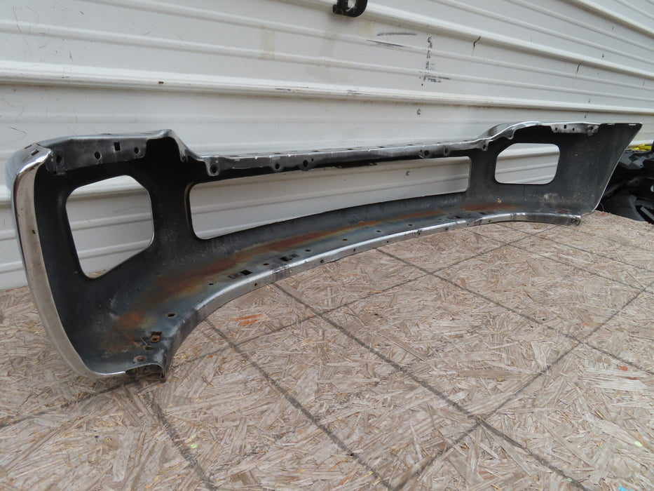 2011-2016 FORD F250/350 SUPER DUTY PICKUP FRONT BUMPER COVER CHROME OEM