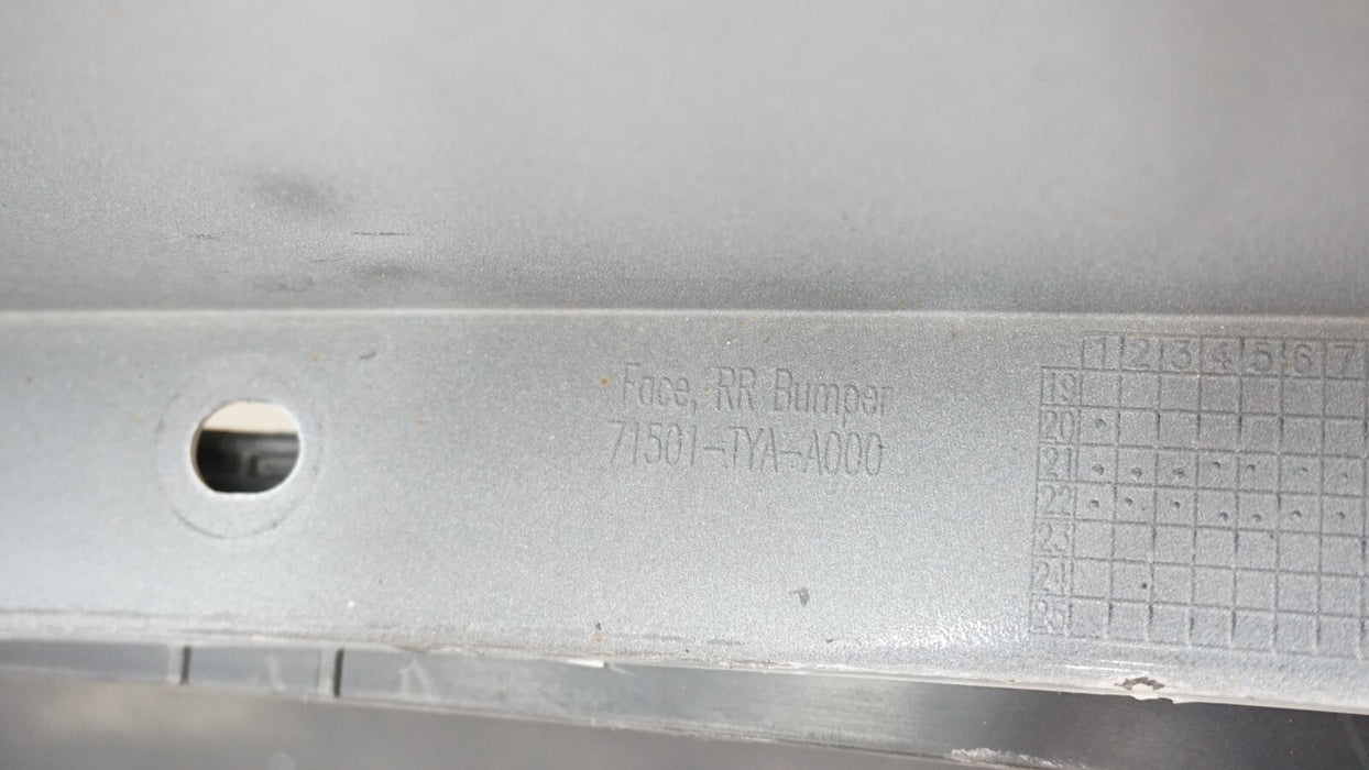 2021-2022 ACURA MDX REAR BUMPER COVER PANEL W/ LOWER OEM 71501-TYA-A000