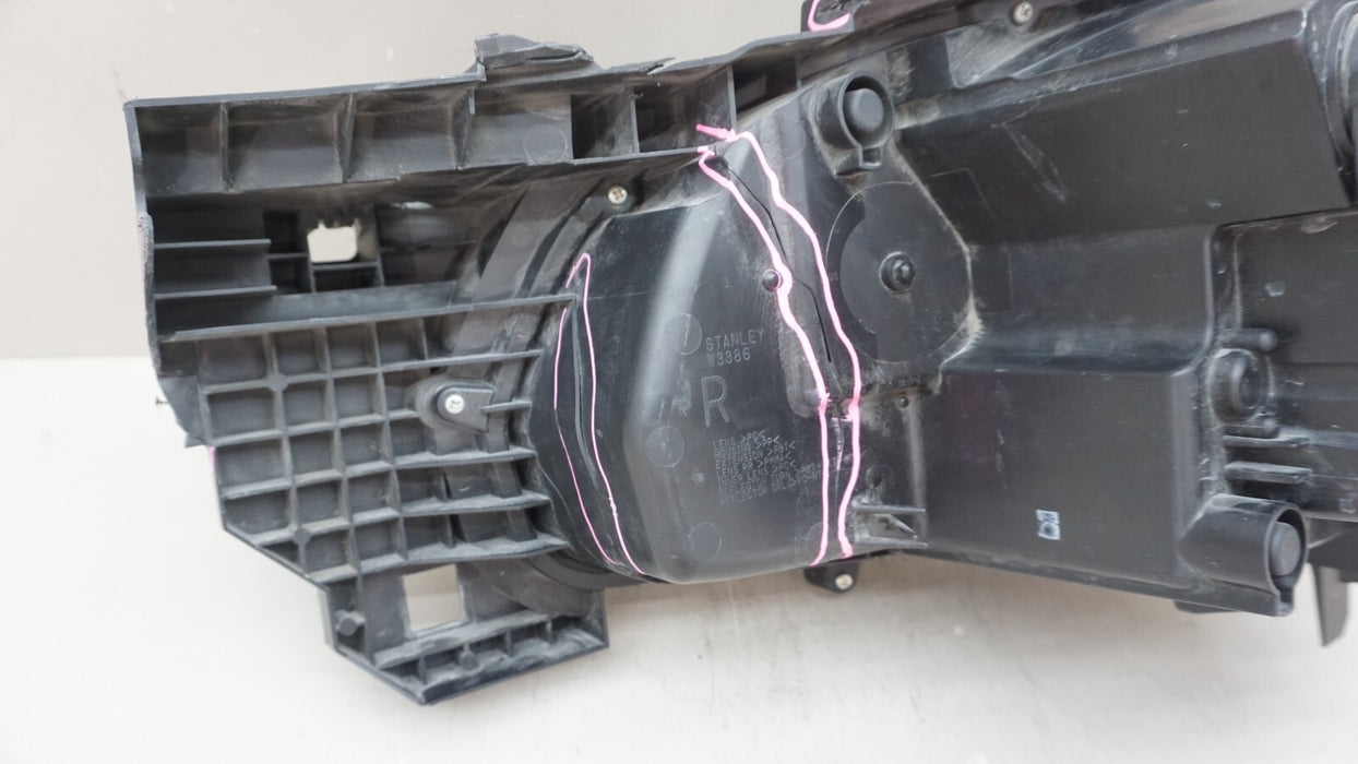 2016-2020 MAZDA CX-9 CX9 FRONT RH RIGHT PASSENGER SIDE HEADLIGHT W ADAPTIVE OEM