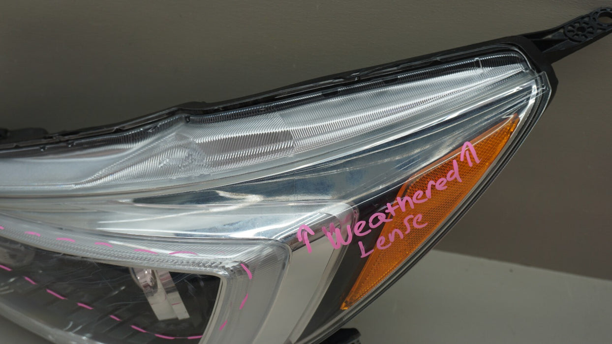 2015-2017 SUBARU LEGACY OUTBACK FRONT LEFT DRIVERS SIDE HEADLIGHT HALOGEN OEM 16