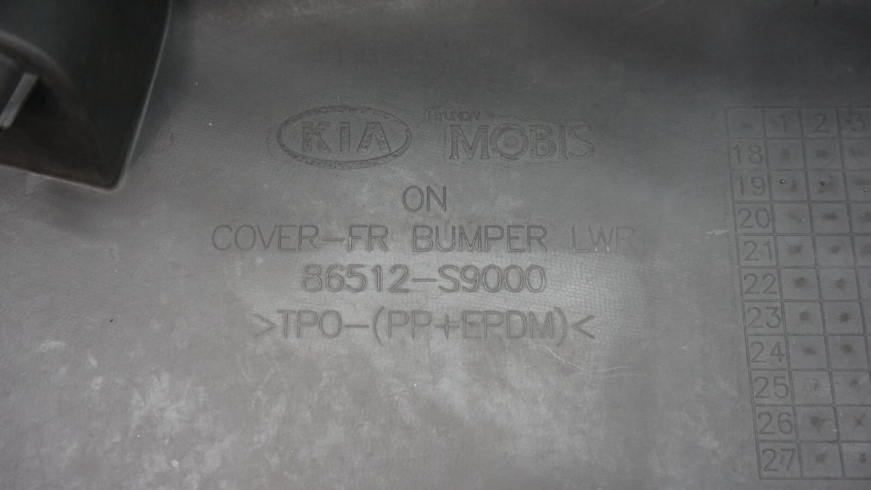 2020-2022 KIA TELLURIDE 4DR SUV FRONT LOWER BUMPER COVER PANEL OEM 86512-S9000