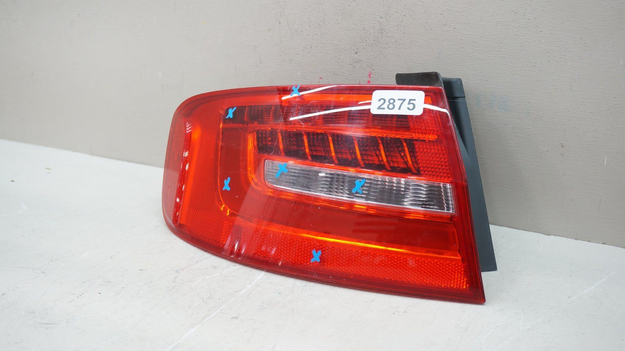 2013-2016 AUDI A4 S4 REAR LEFT DRIVER SIDE OUTER TAIL LIGHT OEM 01091603