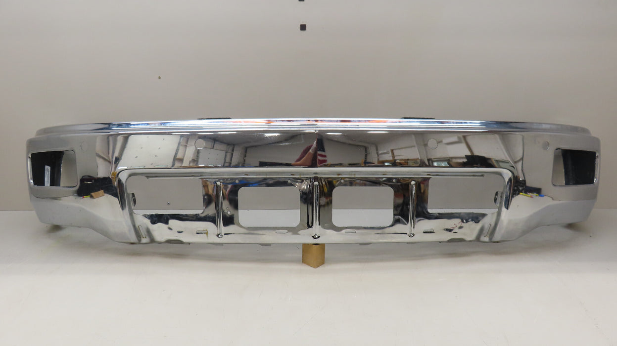 2014 2015 CHEVROLET SILVERADO 1500 FRONT BUMPER METAL OEM
