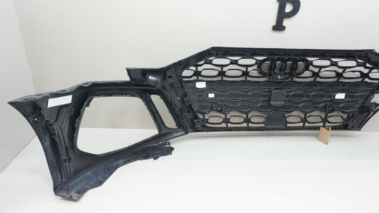 2021-2023 AUDI A3 S-LINE FRONT BUMPER COVER W/ GRILLE 8Y0807437 OEM 21 22 23