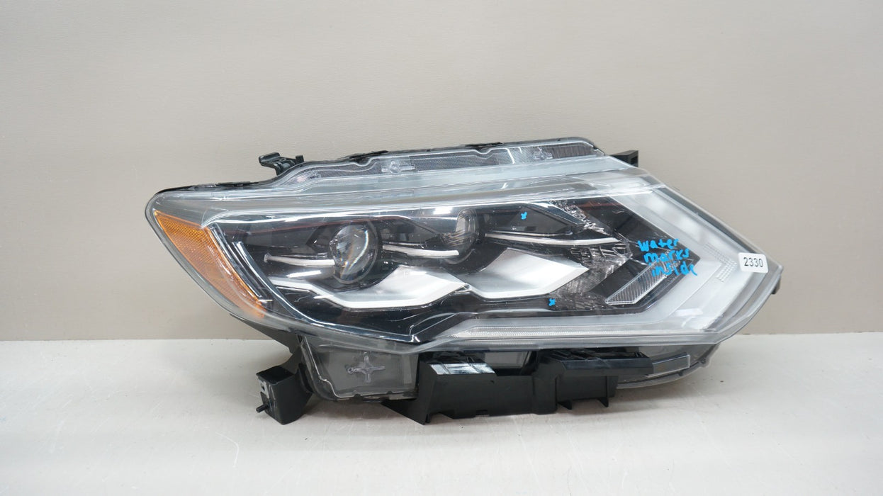 2017-2020 NISSAN ROGUE FRONT RIGHT PASSENGER SIDE LED HEADLIGHT OEM
