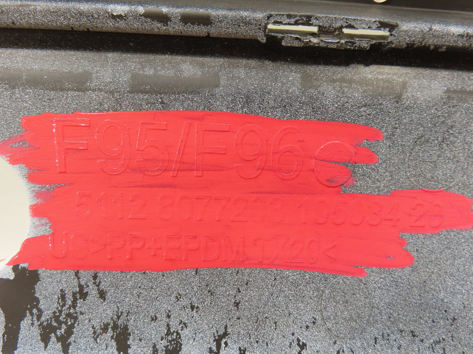 2020-2023 BMW X5M X6M F95 F96 REAR BUMPER LOWER VALANCE DIFFUSER OEM