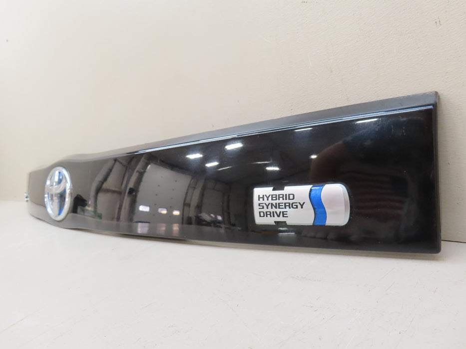2010-2015 TOYOTA PRIUS HYBRID REAR TRUNK TAIL GATE LID MOLDING PANEL OEM