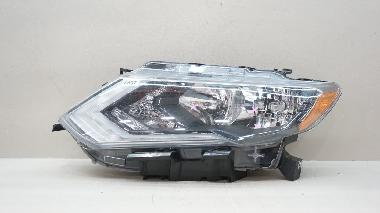 2017-2020 NISSAN ROGUE FRONT LEFT DRIVER SIDE HALOGEN W/ LED HEADLIGHT OEM