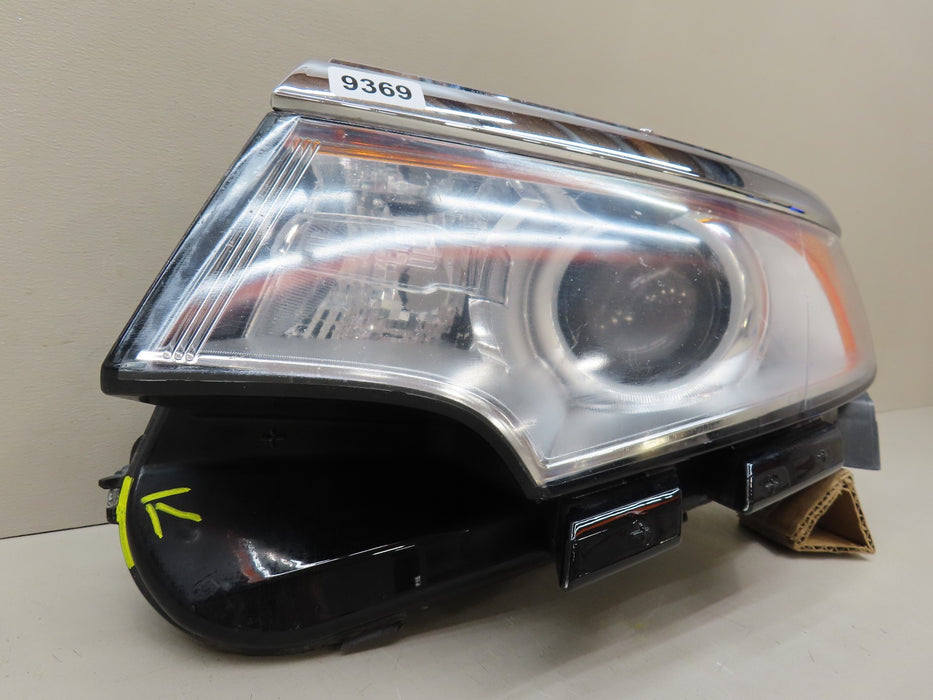2011-2014 FORD EDGE FRONT LEFT DRIVER SIDE HEADLIGHT OEM 9369