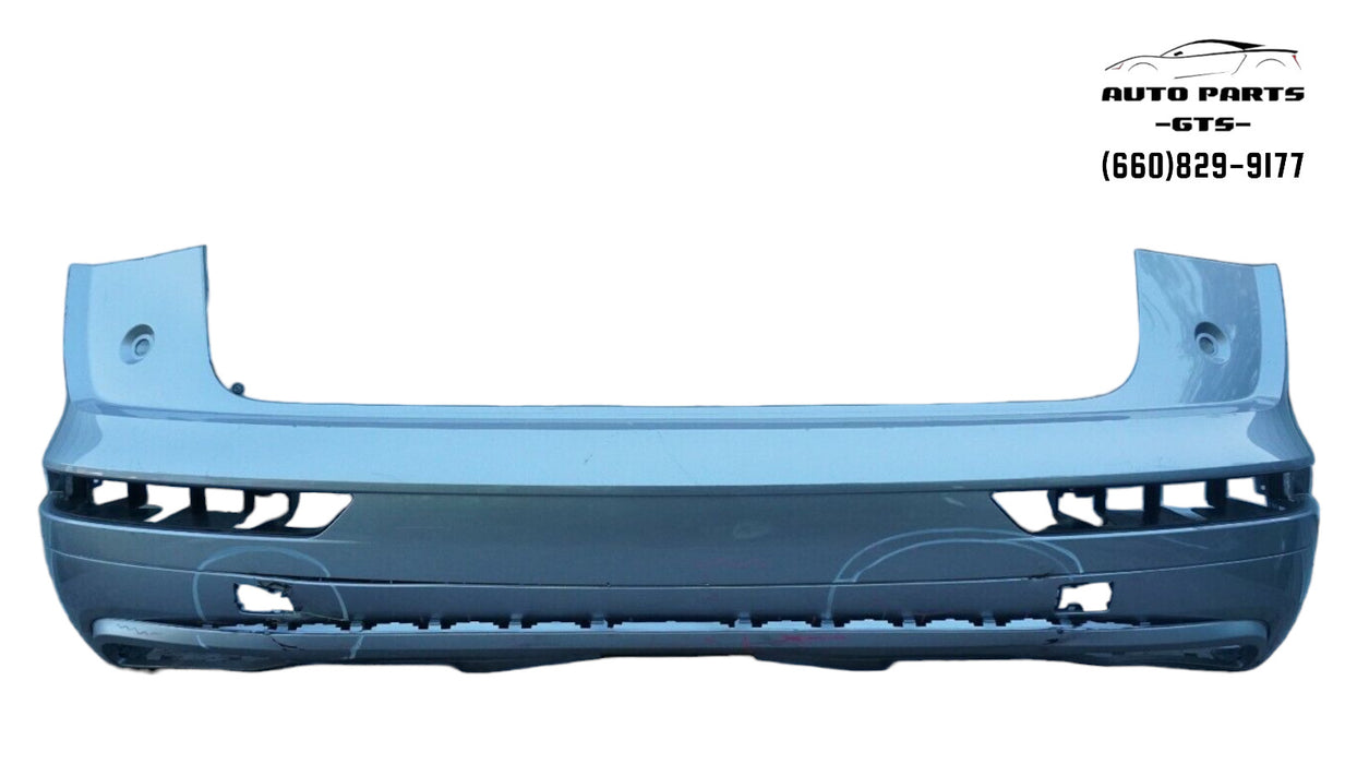 2017-2020 AUDI Q5 REAR BUMPER COVER PANEL W/ VALANCE ASSEMBLY 80A807385 OEM