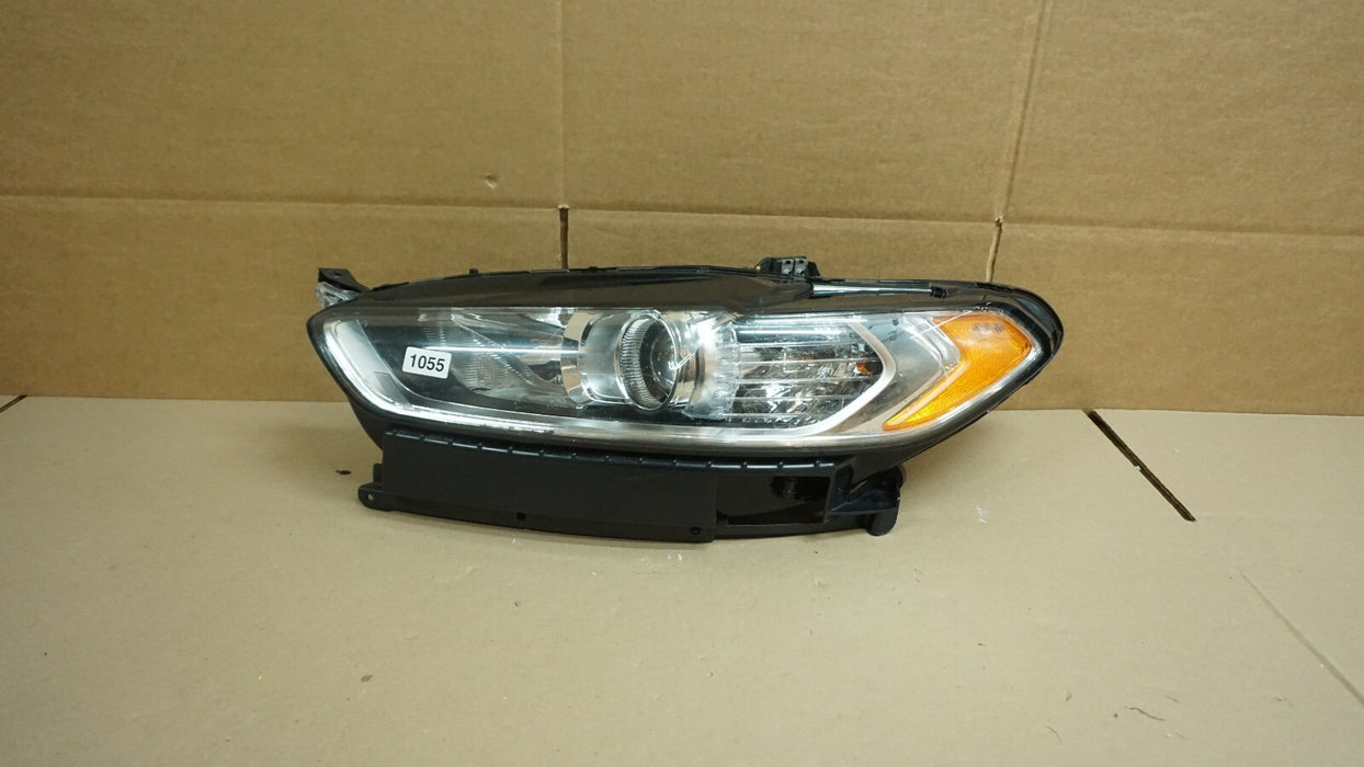 2013-2016 FORD FUSION FRONT LEFT DRIVER SIDE HEADLIGHT HALOGEN LAMP LIGHT OEM