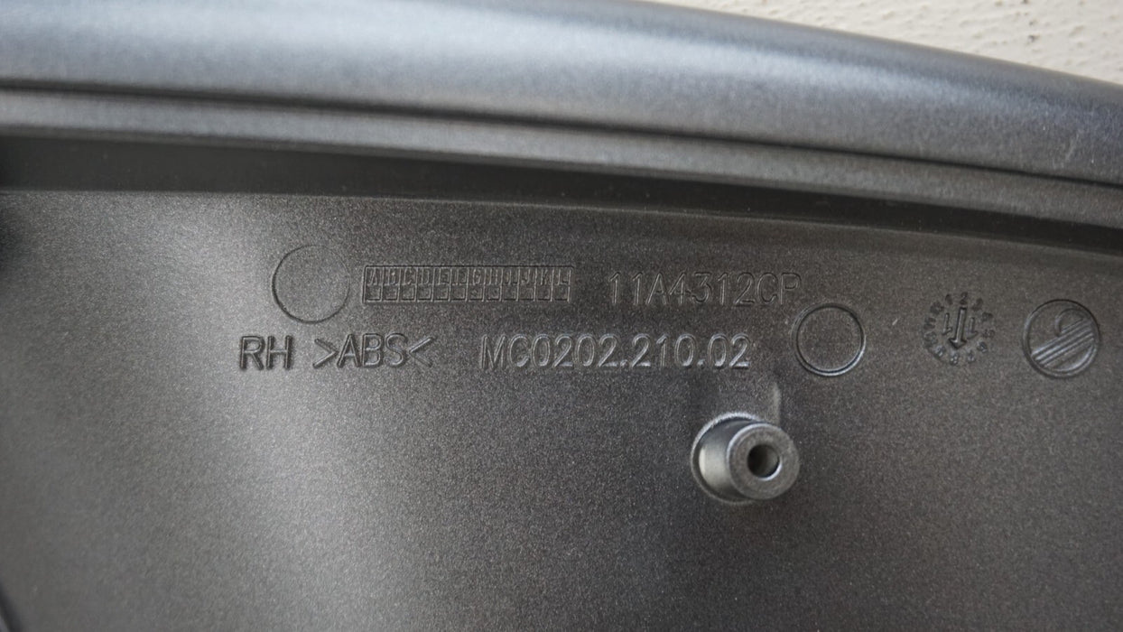 2012-2014 MCLAREN MP4-12C RIGHT EXTERIOR MIRROR BASE COVER TRIM OEM 11A4312CP