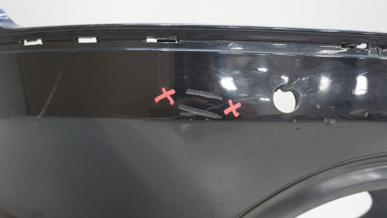 2010-2015 AUDI Q7 REAR LOWER BUMPER COVER PANEL W/ SENSOR HOLE OEM 4L0807521AH