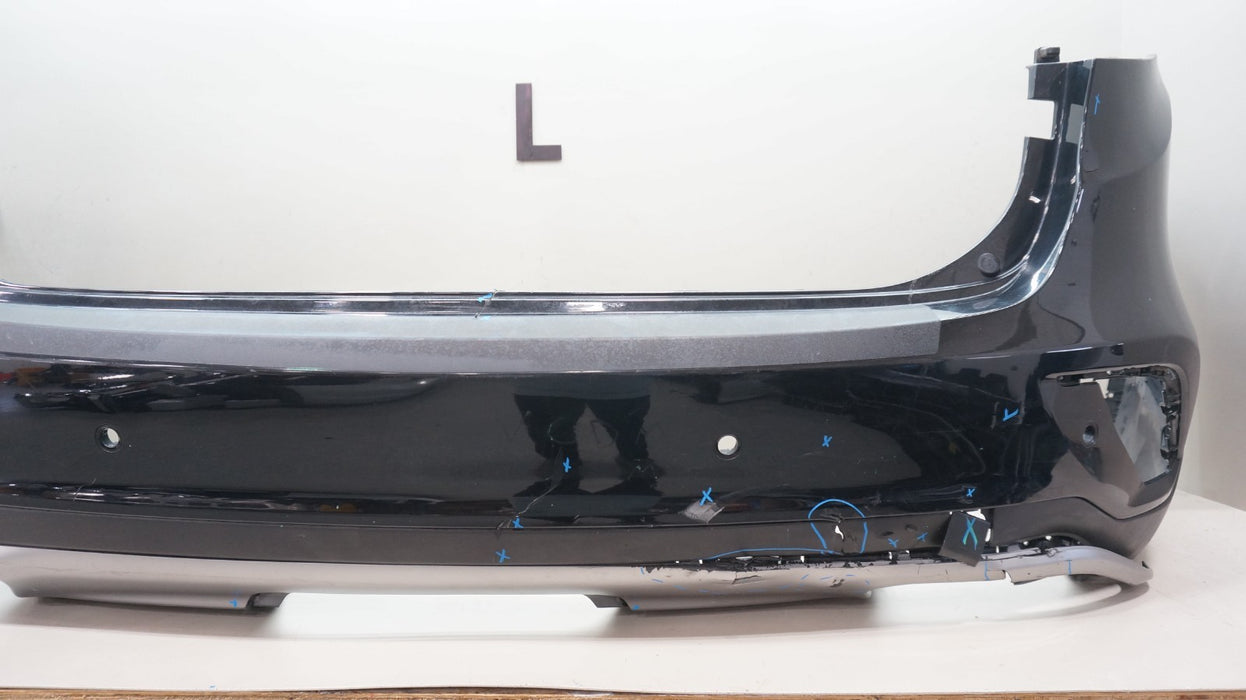 2017-2019 HYUNDAI SANTA FE REAR BUMPER COVER W/ VALANCE 86611-B8500 OEM