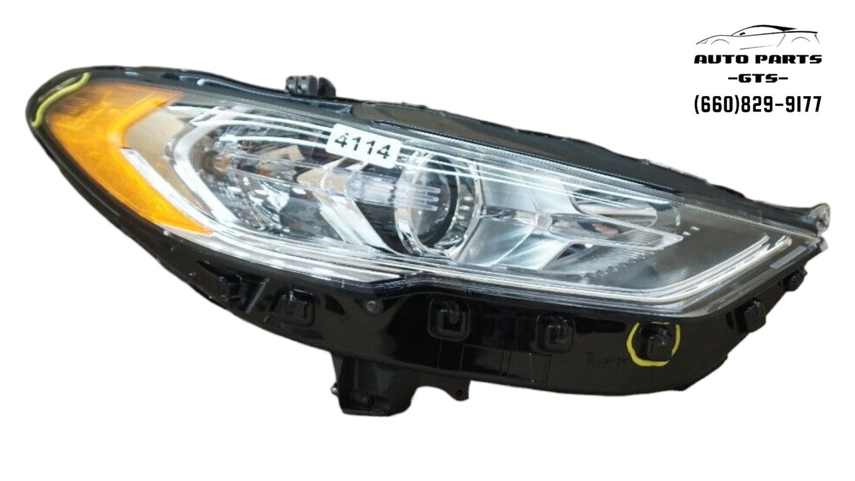 2017-2020 FORD FUSION FRONT RIGHT PASSENGER SIDE HEADLIGHT HALOGEN OEM
