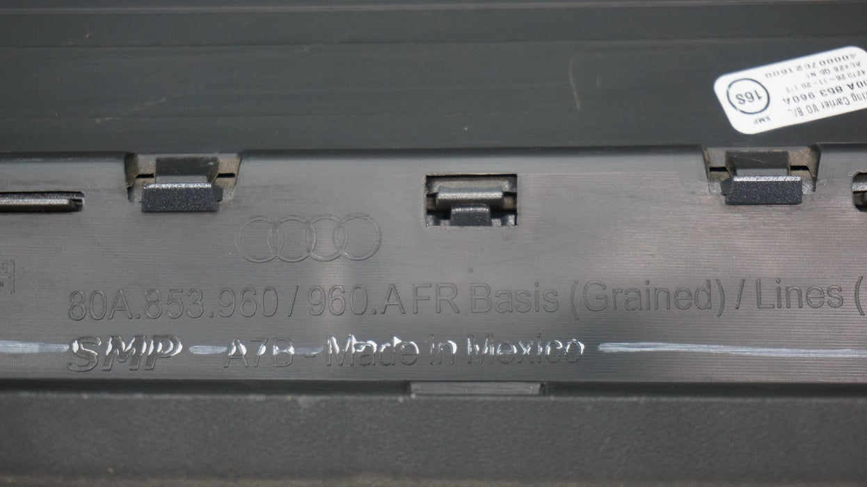 2022-2025 AUDI Q5 BASIS FRONT RIGHT LOWER DOOR MOLDING TRIM OEM 80A853960A