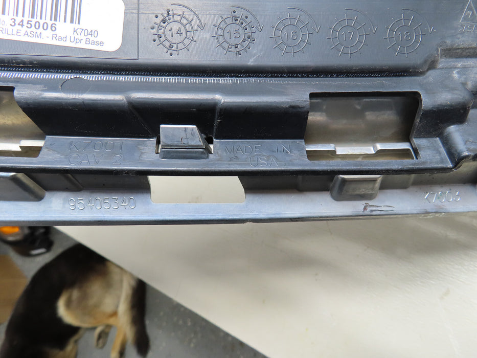 2015 2016 CHEVROLET CRUZE FRONT UPPER RADIATOR GRILLE GRILL OEM 345006 K7040