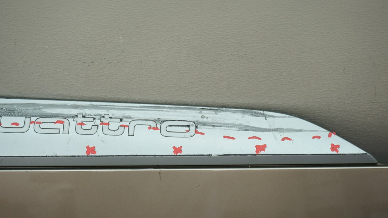 2017-2019 AUDI Q7 LEFT DRIVER DOOR MOULDING TRIM COVER PANEL OEM 4M0.853.959.G
