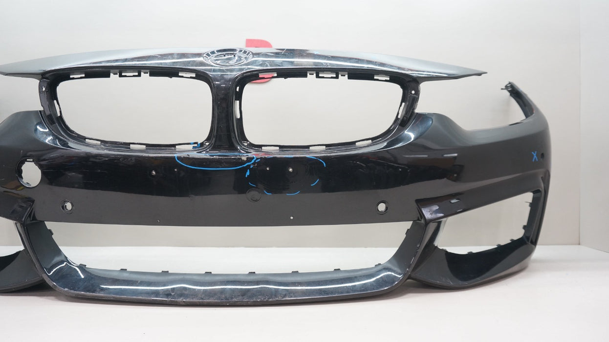2014-2016 BMW 4 SERIES 435I 428I M SPORT FRONT BUMPER COVER PANEL OEM 8054502