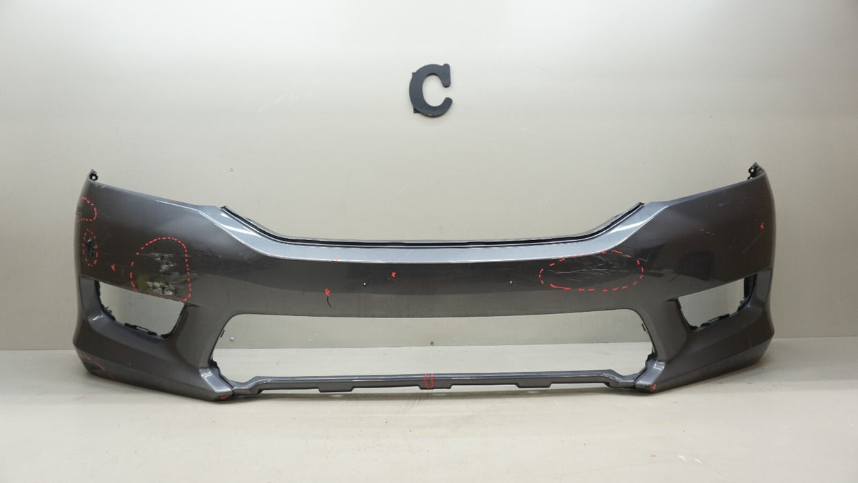 2013-2015 HONDA ACCORD EX EX-L LX SEDAN FRONT BUMPER COVER OEM 71101-T2F-A000