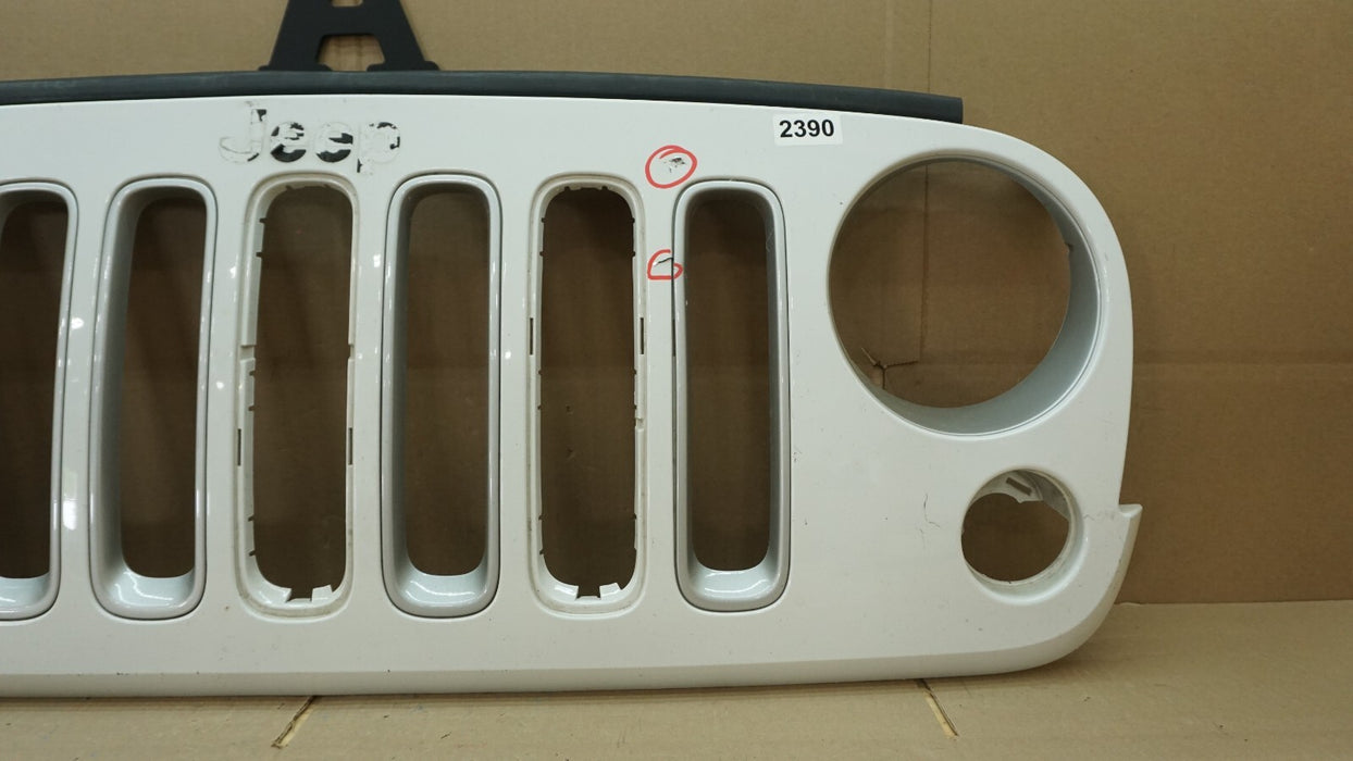 2007-2018 JEEP WRANGLER JK DRAGON FRONT BUMPER GRILL GRILLE W/ JEEP LOGO OEM