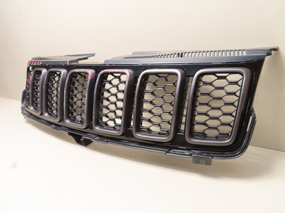2017-2020 JEEP GRAND CHEROKEE FRONT UPPER GRILL GRILLE OEM