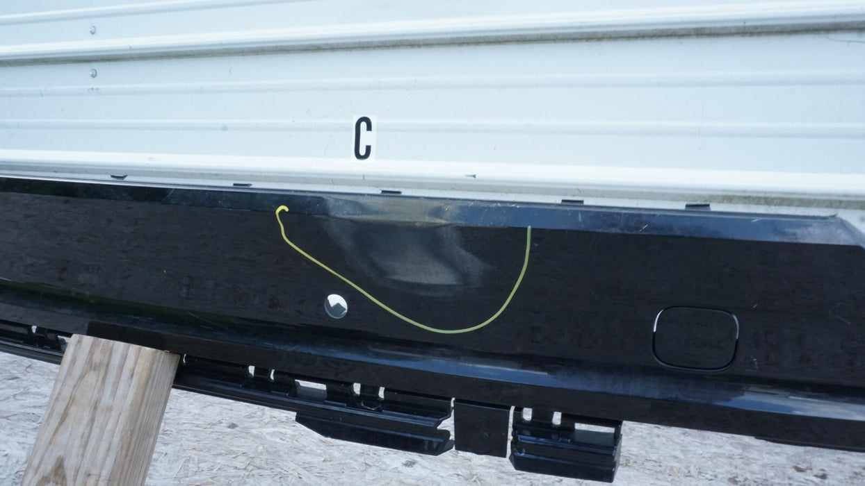 2019-2020 AUDI Q8 S-LINE REAR BUMPER COVER LOWER VALANCE PANEL 4M8807527B OEM