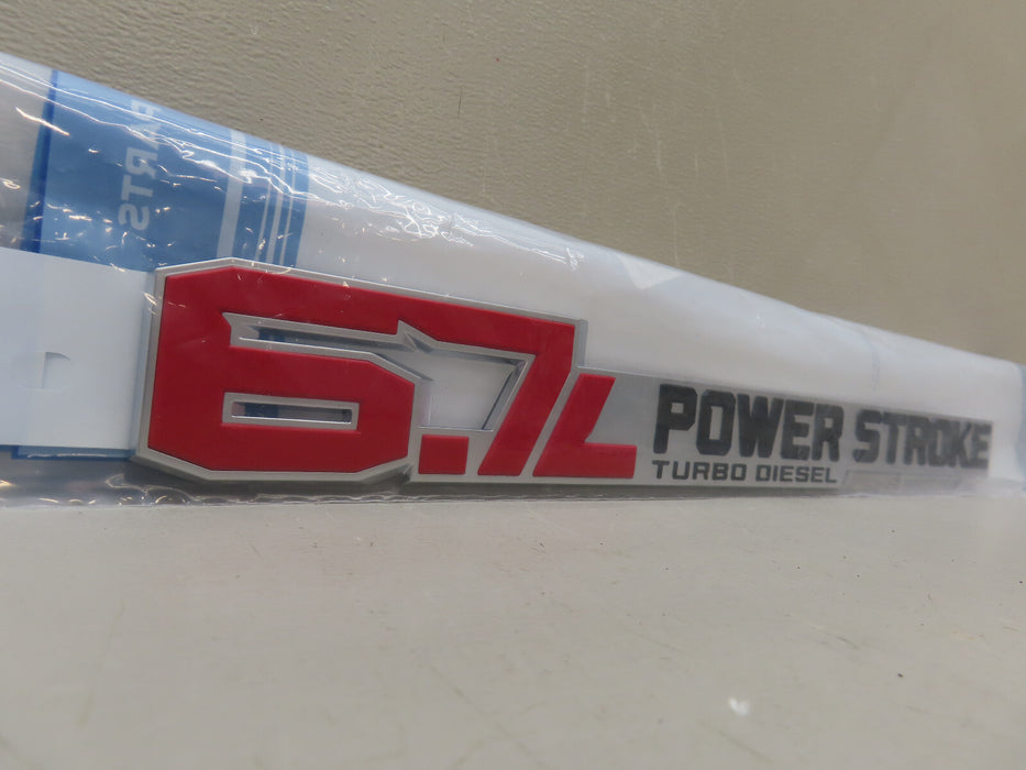 2023 2024 FORD F-250 F-350 6.7L POWERSTROKE FRONT DOOR NAMEPLATE EMBLEM OEM