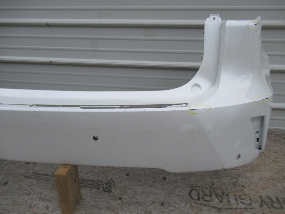 2016-2018 LEXUS RX350 RX450H REAR BUMPER COVER PANEL PLASTIC WHITE FACTORY OEM