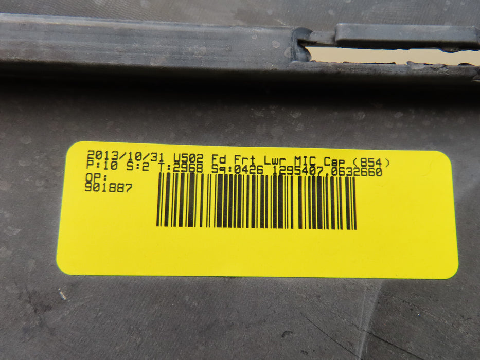 2011-2015 FORD EXPLORER FRONT LOWER BUMPER COVER OEM BB53-17F775