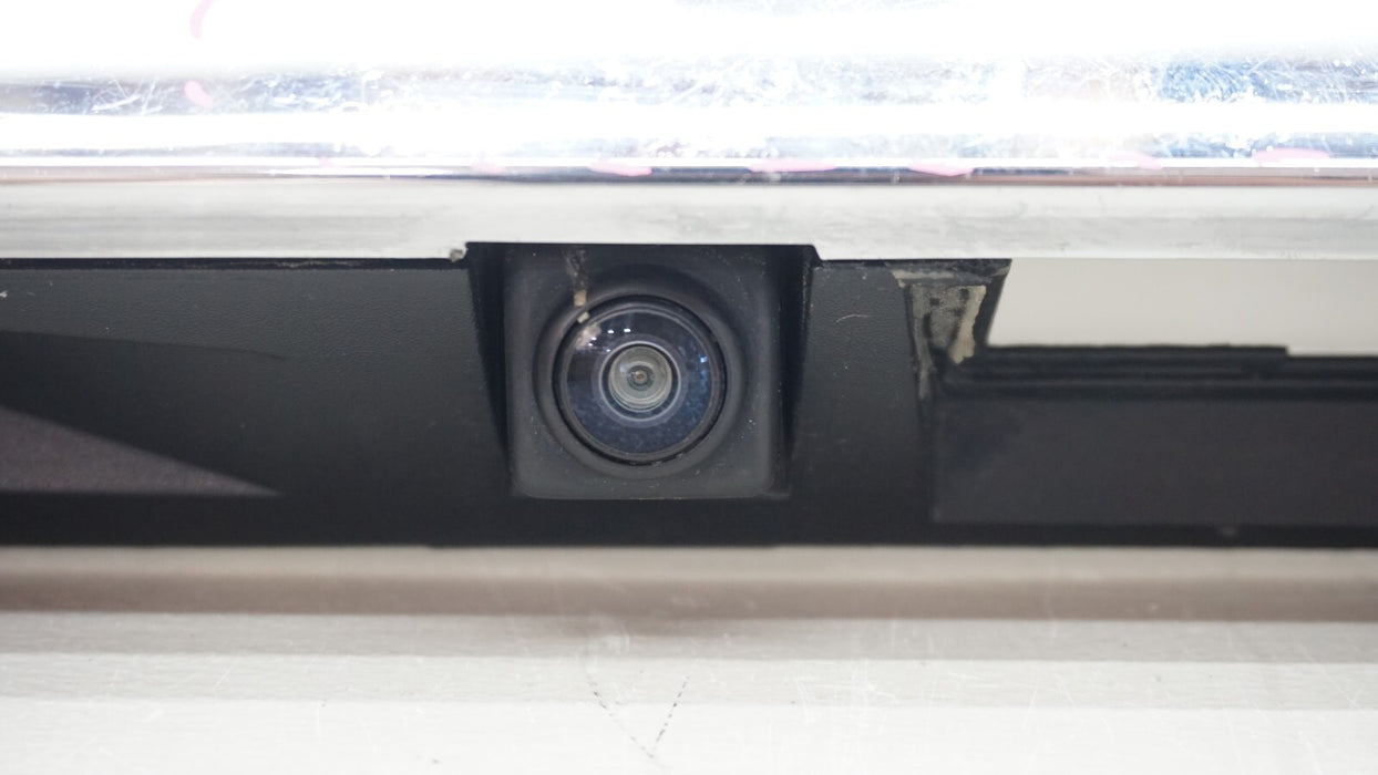 2015-2018 NISSAN PATHFINDER REAR LIFTGATE MOLDING W/ CAMERA 90810-9PG2A OEM