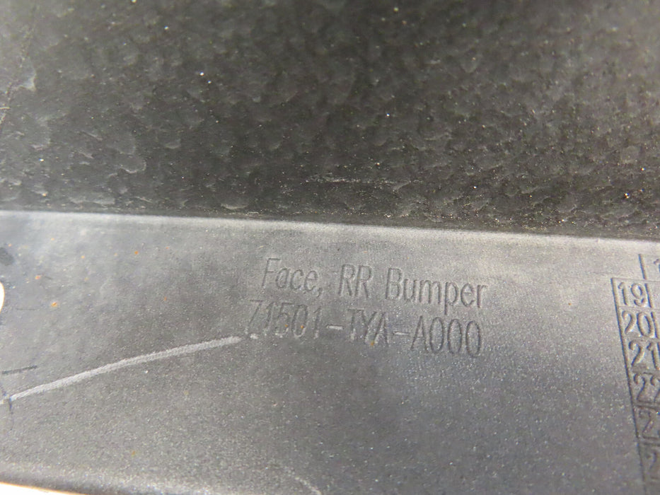 2021-2022 ACURA MDX REAR BUMPER COVER OEM 71501 TYA A000