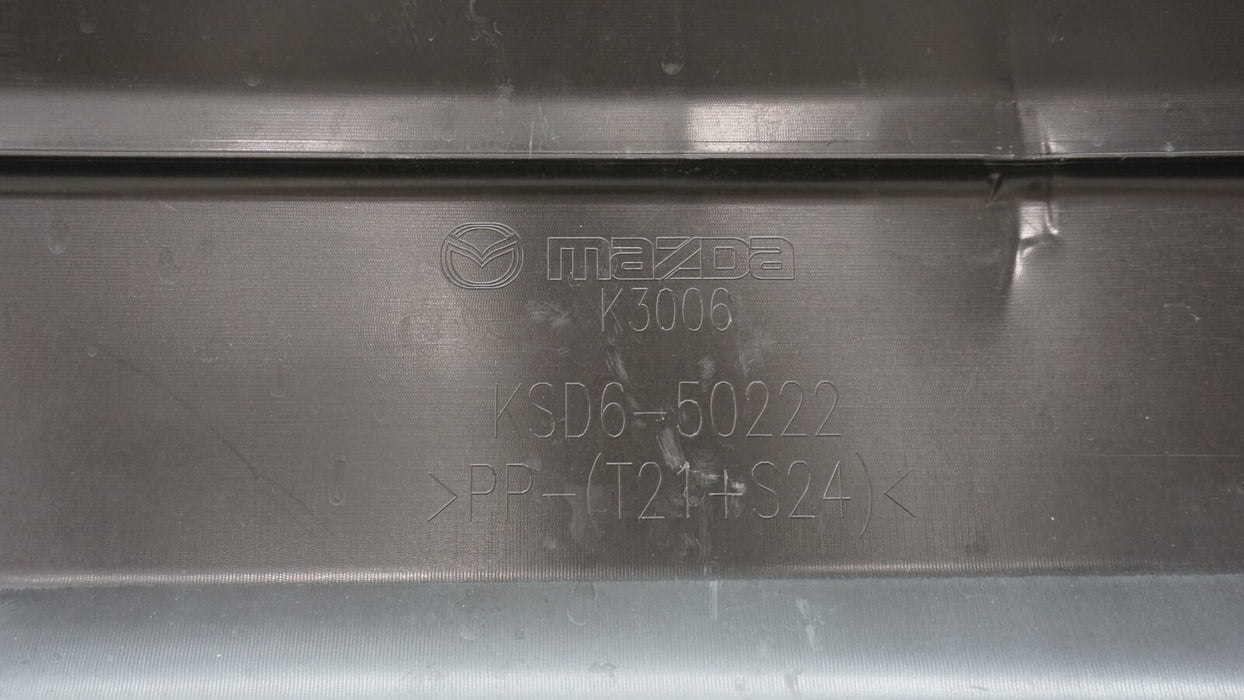 2022-2023 MAZDA CX-5 CX5 2.5 2.5S CARBON EDT REAR LOWER BUMPER COVER KSD650222