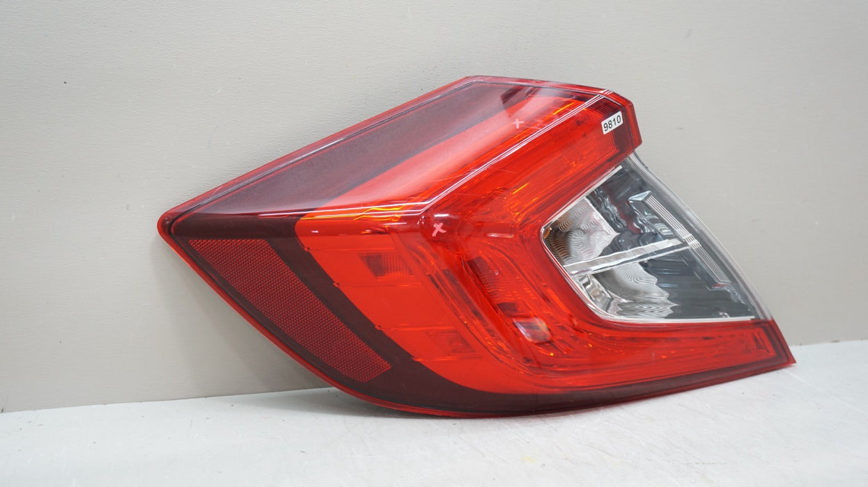 2016-2021 HONDA CIVIC REAR LEFT DRIVER SIDE TAIL LIGHT OEM