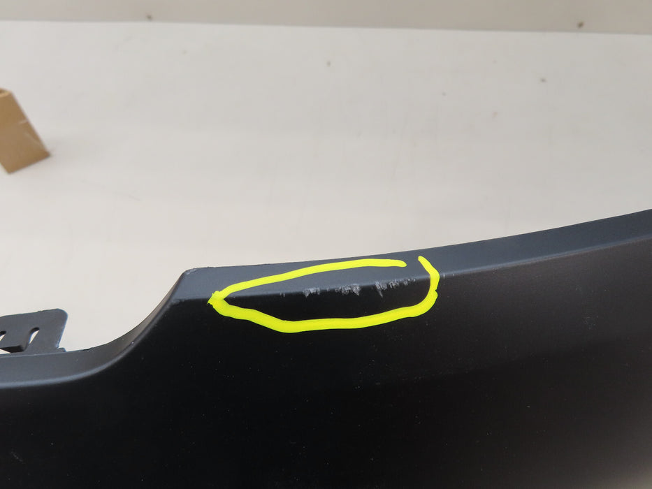 2022- 2024 RIVIAN R1X FRONT UPPER FASCIA BUMPER COVER OEM 00002144