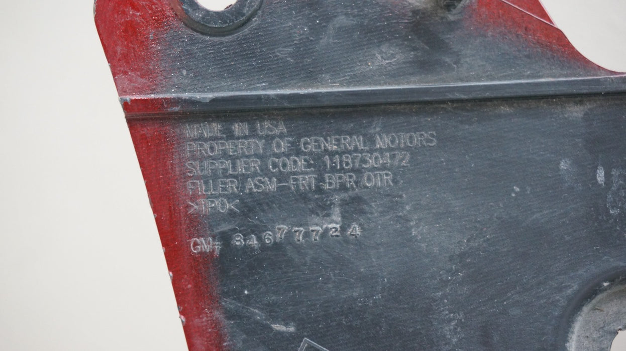 2020-2023 GMC SIERRA 2500 3500HD FRONT LEFT BUMPER END CAP FILLER OEM 84677724
