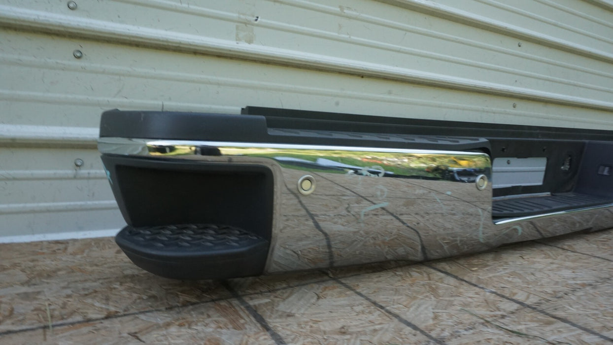2014-2018 CHEVROLET SILVERADO REAR BUMPER PLASTIC COVER SHELL PANEL FACTORY OEM