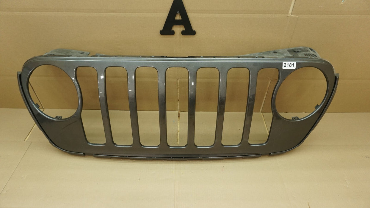 2018-2021 JEEP WRANGLER JL SAHARA FRONT BUMPER GRILLE GRILL OEM 6BY79TRVAB