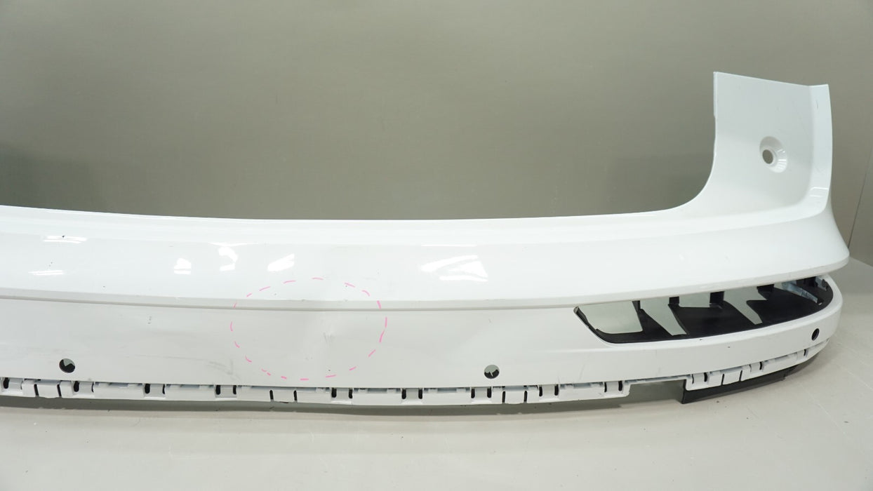 2018-2020 AUDI Q5 S-LINE REAR UPPER BUMPER COVER PANEL OEM 80A807385F