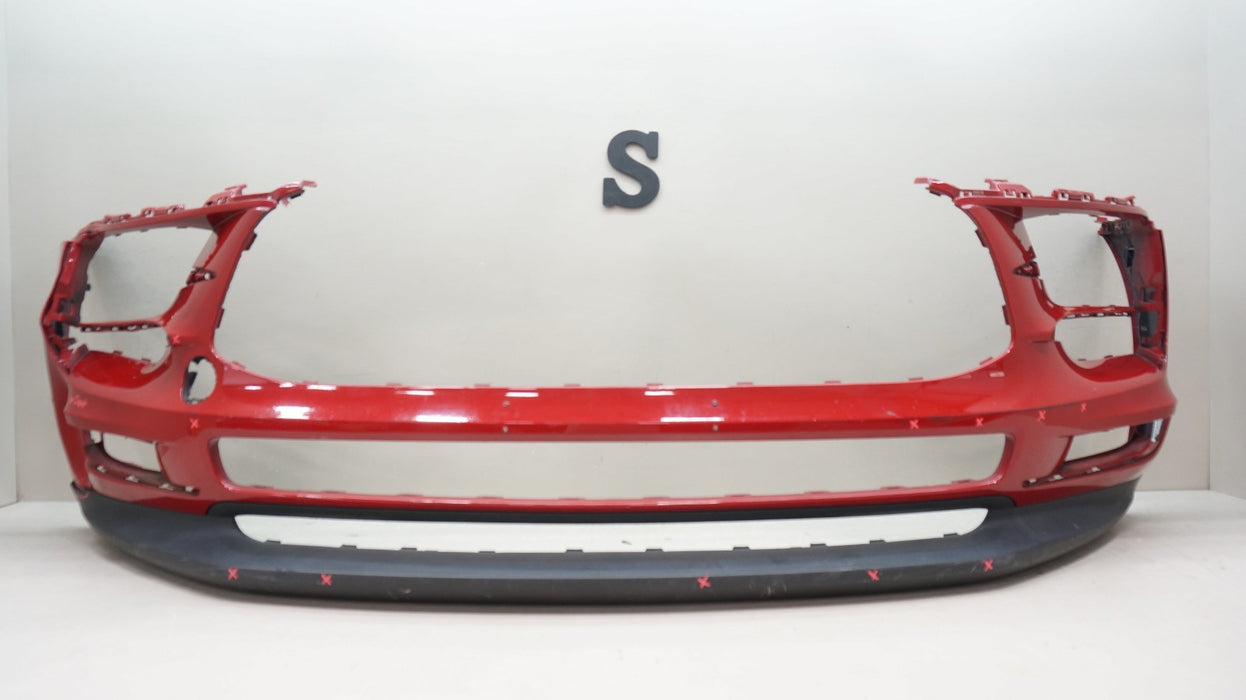 2019-2022 PORSCHE MACAN S FRONT BUMPER COVER PANEL OEM 95B807221K
